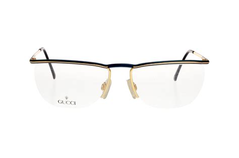 montatura ovale gucci|vintage occhiali GUCCI montatura GG2611 unisex black frame .